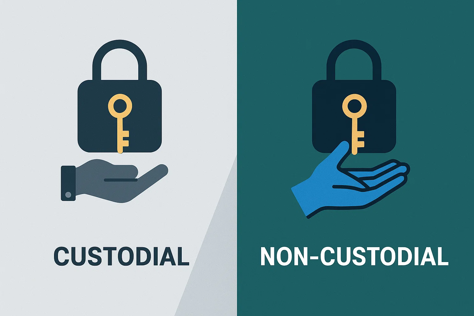Blockchain Wallets Explained: Custodial vs. Non-Custodial for Merchants